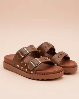 Papete Couro Studs | Spikes